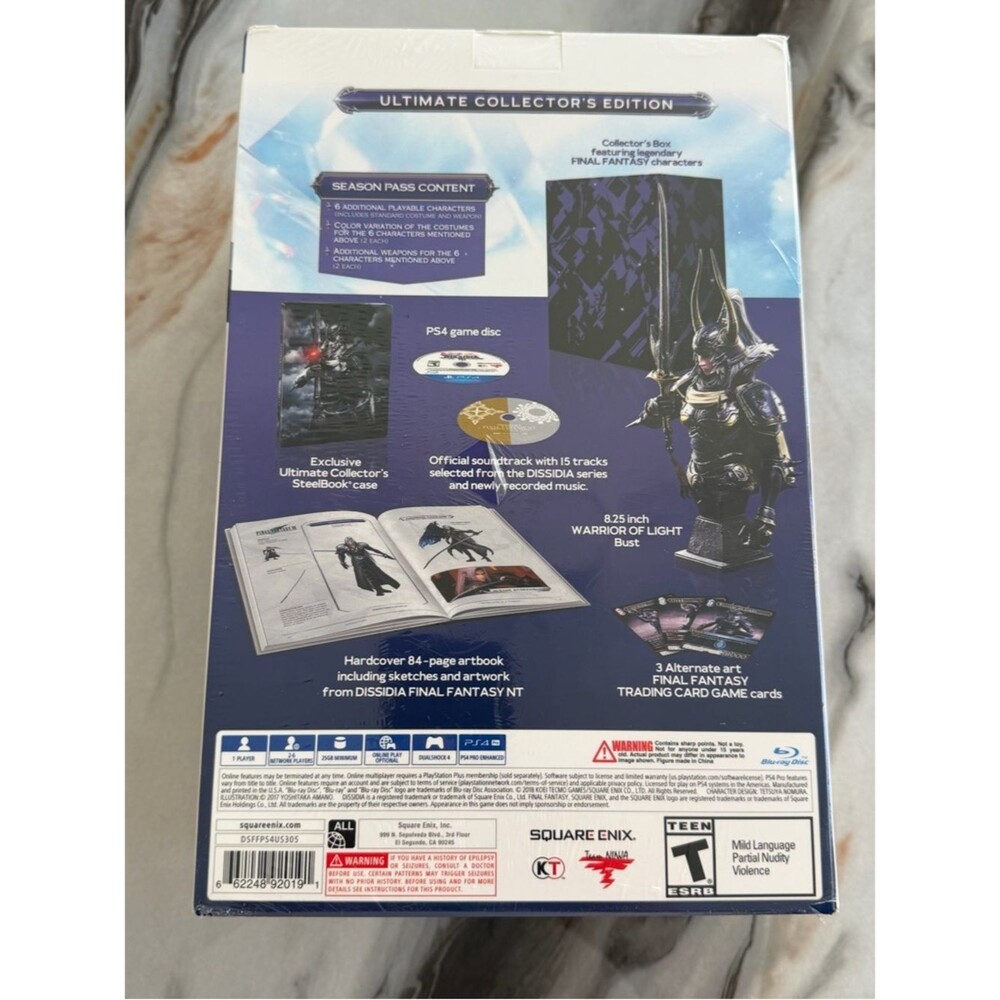 Dissidia Final Fantasy NT Ultimate Collector's Edition - White (PlayStation 4) - Picture 6 of 8